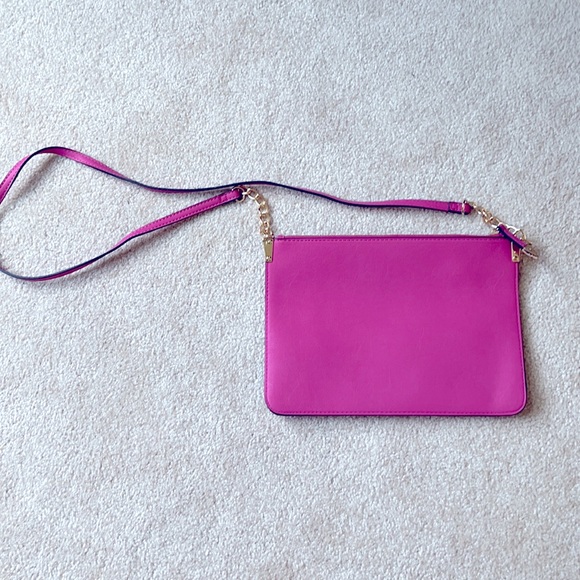 Accessorize Slim Pink Evening Bag - Picture 1 of 5